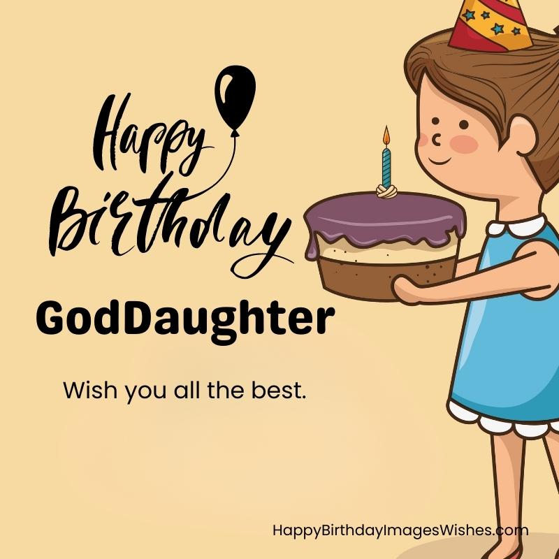 Happy Birthday GodDaughter Images & Wishes 2023