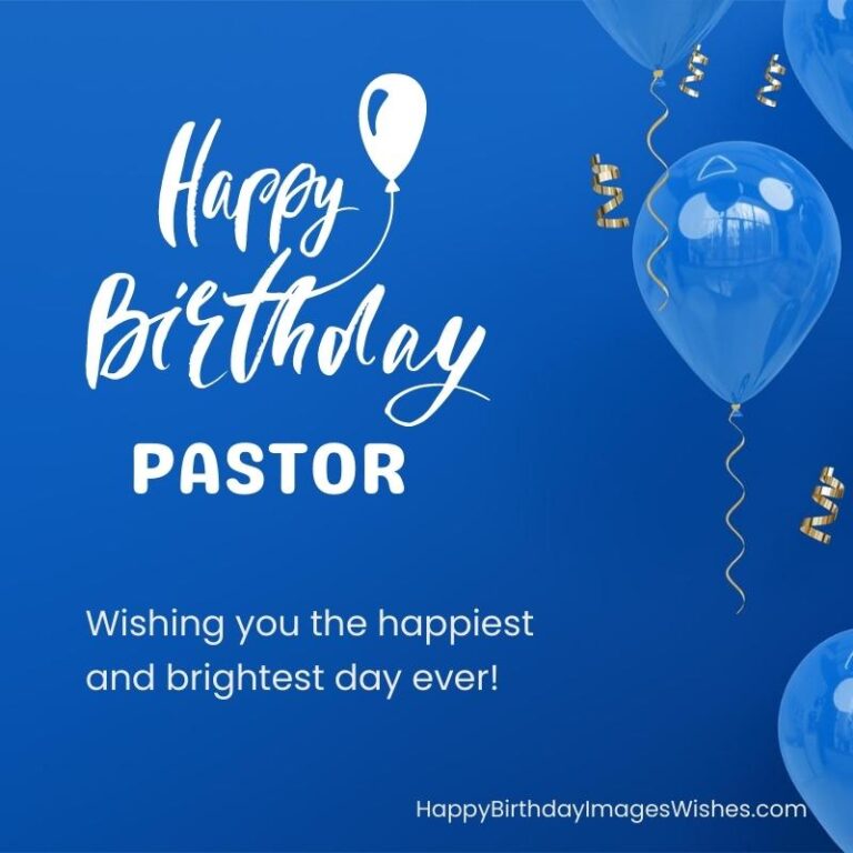 Happy Birthday Pastor Images & Wishes 2023