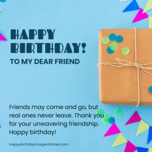 Happy Birthday Dearest Friend Images & Wishes 2023