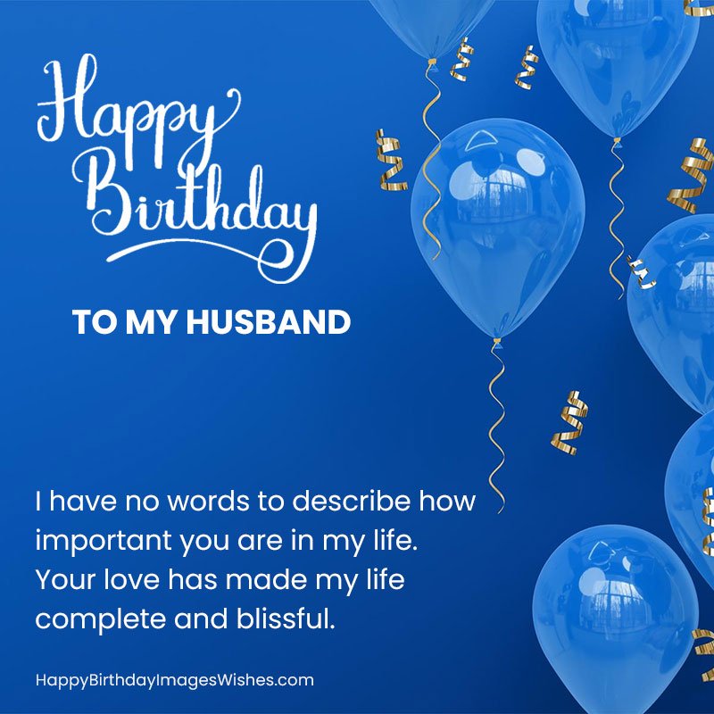 Happy Birthday Husband Images & Wishes 2023