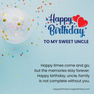 Happy Birthday Uncle Images & Wishes 2023