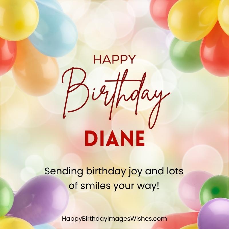 Happy Birthday Diane Images & Wishes 2023