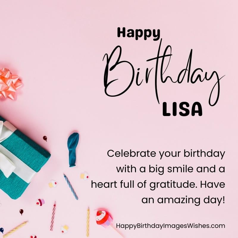 Happy Birthday Lisa Images & Wishes 2023