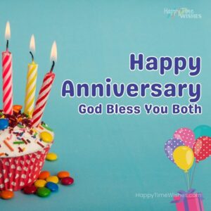 25+ Happy Anniversary God Bless You Both Images & Wishes [Free 2024]