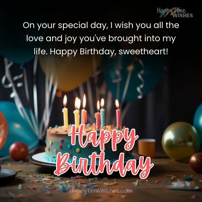 32+ Free Happy Birthday Girlfriend Images & Wishes [2024]