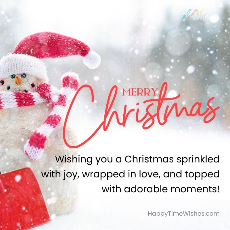 28+ Free Cute Merry Christmas Images & Wishes [Fresh Collection]