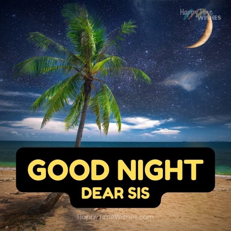 38+ Good Night Sister Images & Quotes