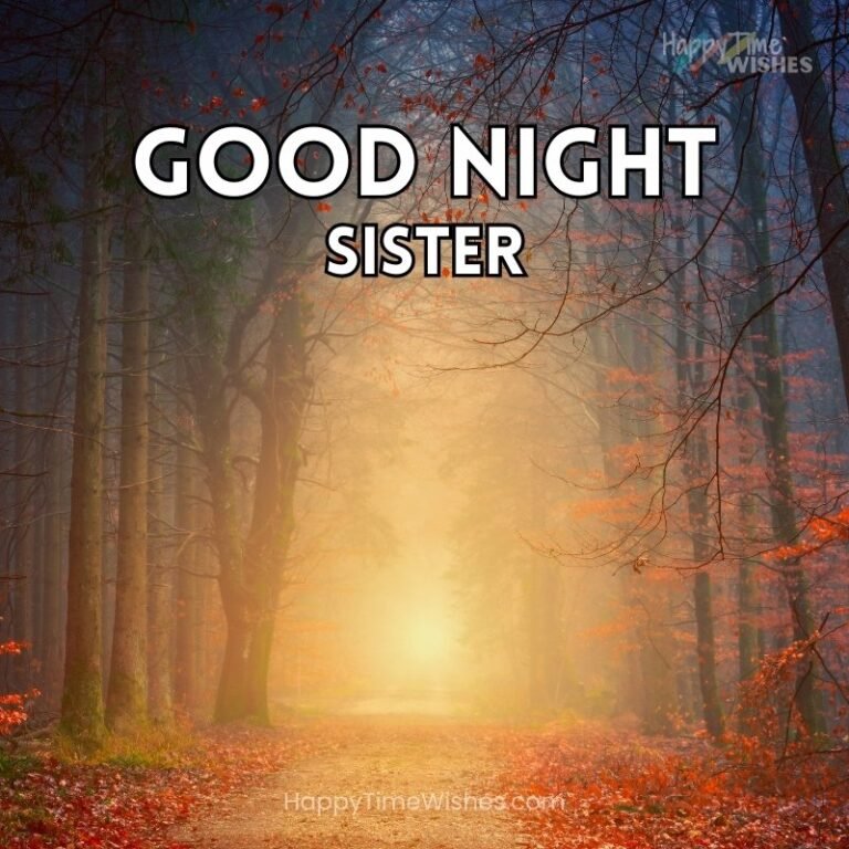 38+ Good Night Sister Images & Quotes
