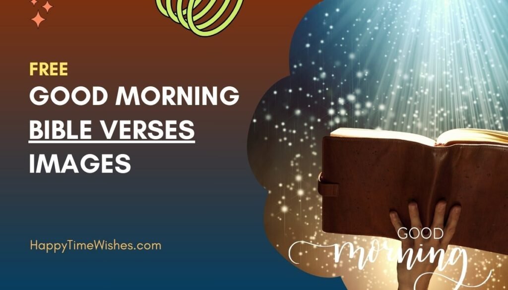 good morning bible verses images