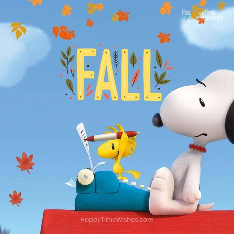 28+ Snoopy fall images & Quotes [2025]