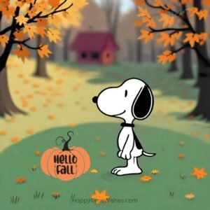 23+ Best Snoopy Autumn Images [2025]