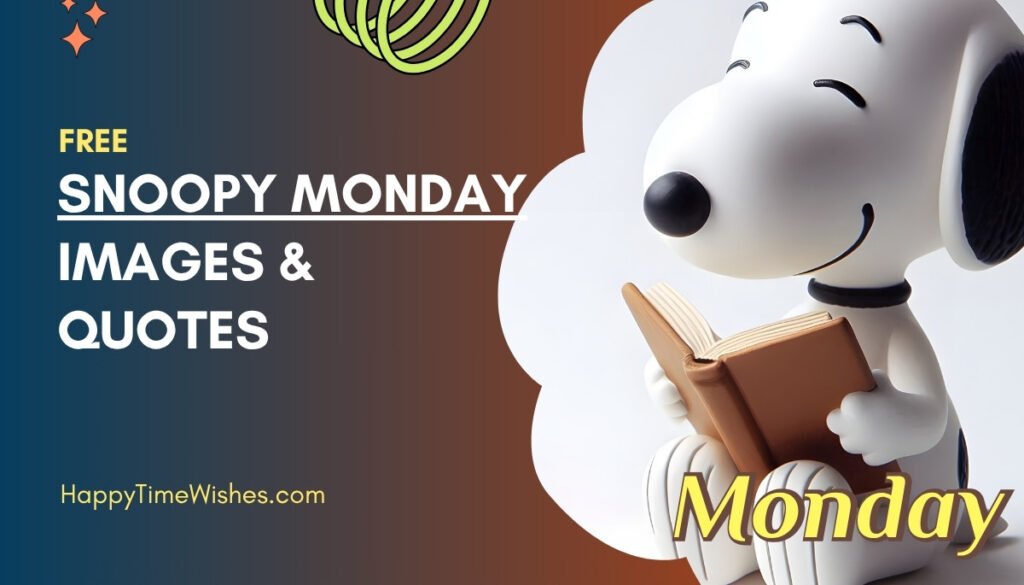 Snoopy Monday Images & Quotes