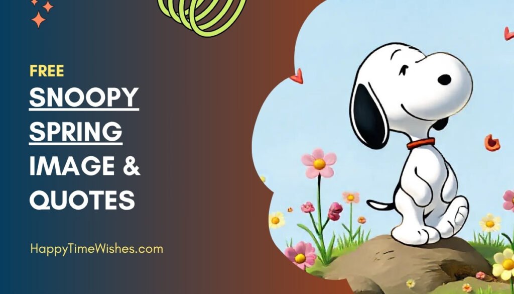 Snoopy Spring Images & Quotes