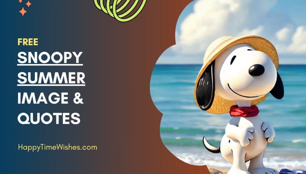 Snoopy Summer Images & Quotes