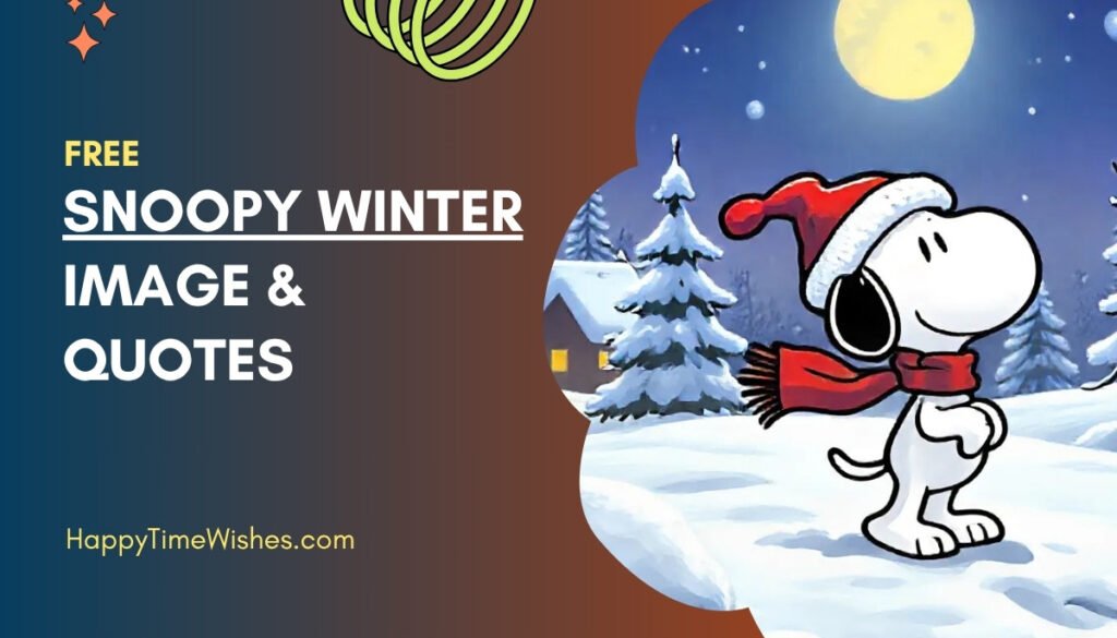 Snoopy Winter Images & Quotes