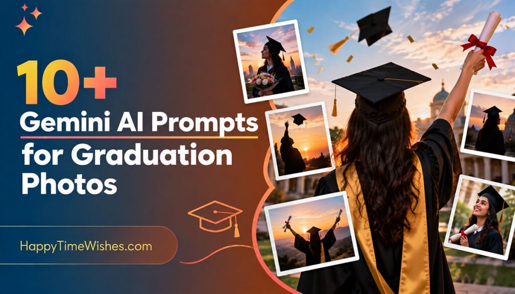 10+ Gemini AI Prompts for Graduation Photos