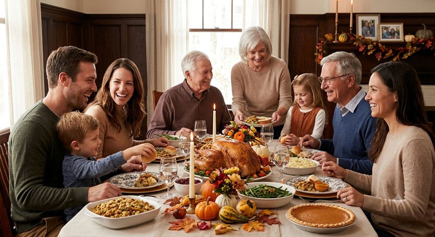 10 AI Prompts for Thanksgiving Family Portraits
