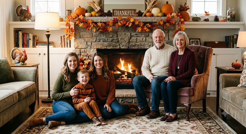 10 AI Prompts for Thanksgiving Family Portraits