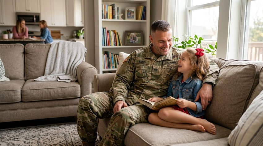 Father and Daughter at Home Father and Daughter AI Portrait Prompts for Beautiful Family Photos