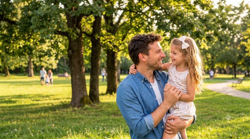 10+ Father and Daughter AI Portrait Prompts for Beautiful Family Photos