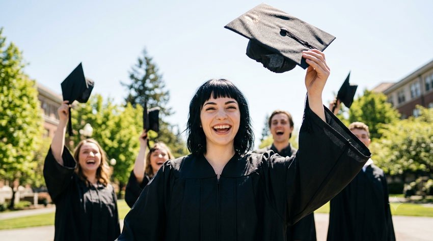 Throwing the Graduation Cap 10+ Gemini AI Prompts for Graduation Photos