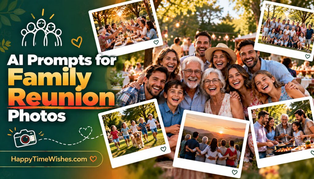10+ Gemini AI Prompts for Family Reunion Photos