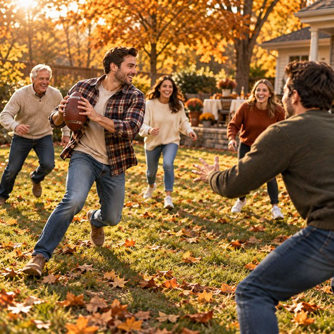 Classic Thanksgiving Backyard Football