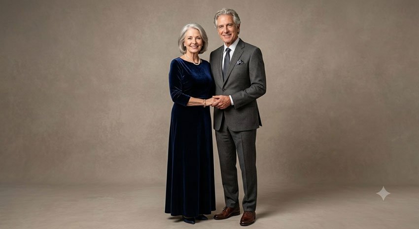 10 AI Prompts for Senior Couple Portraits