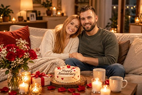 10+ Gemini AI Prompts for Anniversary Couple Photos