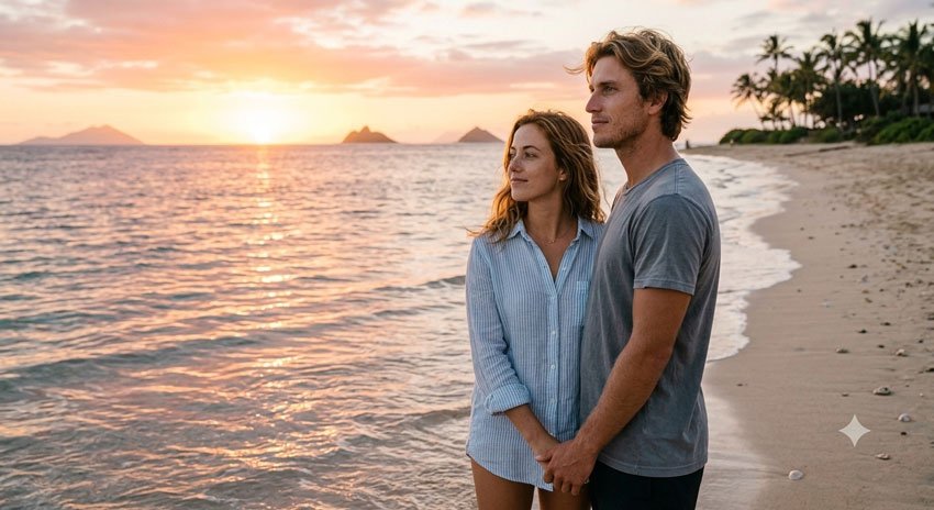 10 AI Prompts for Travel Couple Photos