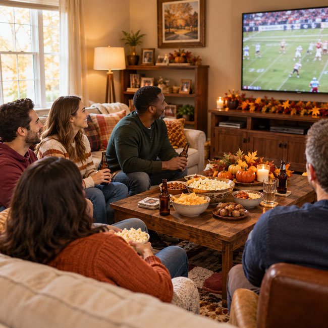 Thanksgiving Football Watch Party
