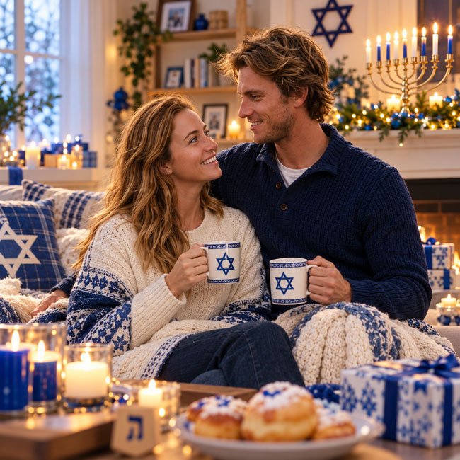 10+ Gemini AI Prompts for Hanukkah Family Photos 2 Cozy Hanukkah Evening Together Gemini AI Prompts for Hanukkah Family Photos