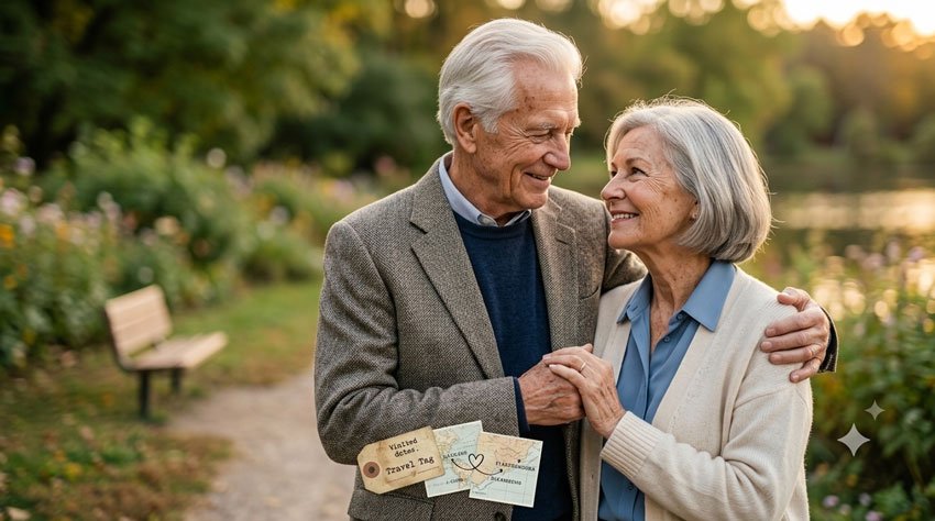 10 AI Prompts for Senior Couple Portraits
