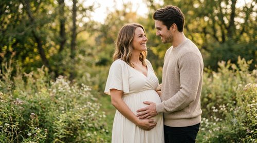 10+ AI Prompts for Maternity Couple Photos