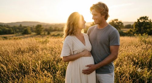 10+ AI Prompts for Maternity Couple Photos