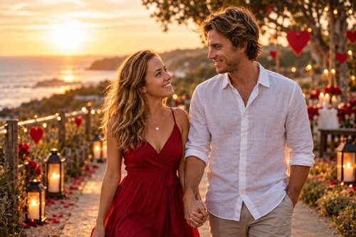 10+ Gemini AI Prompts for Valentine's Day Couple Photos