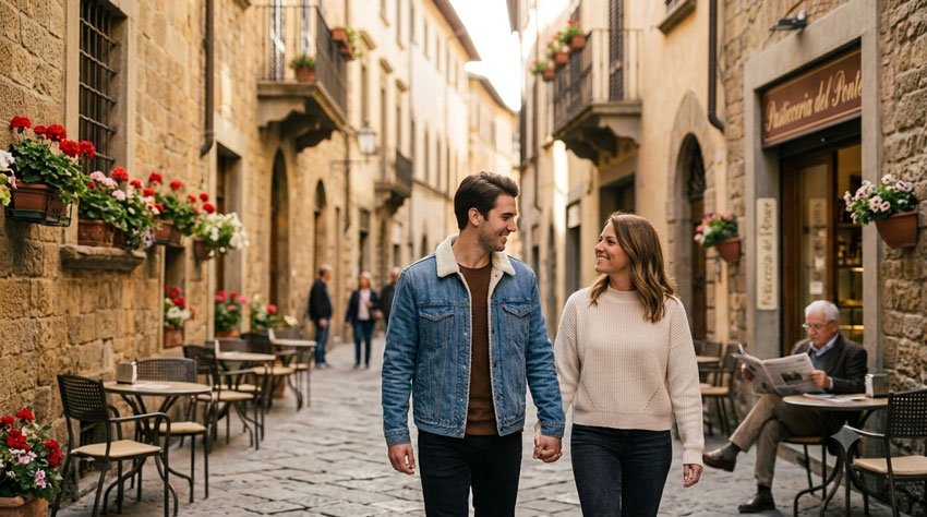 10 AI Prompts for Travel Couple Photos