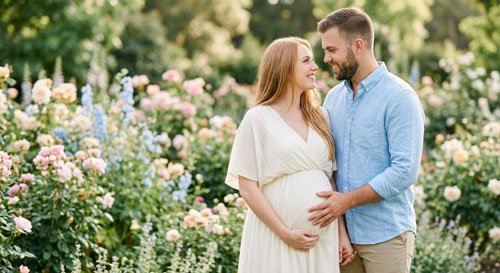 10+ AI Prompts for Maternity Couple Photos