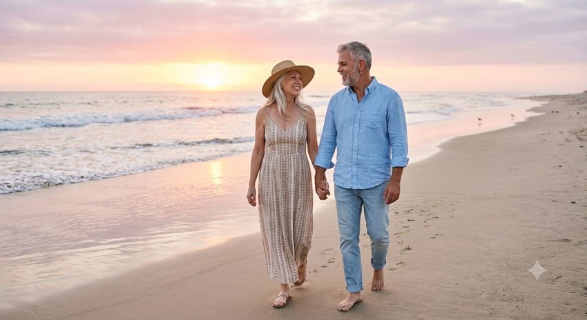 10 AI Prompts for Senior Couple Portraits