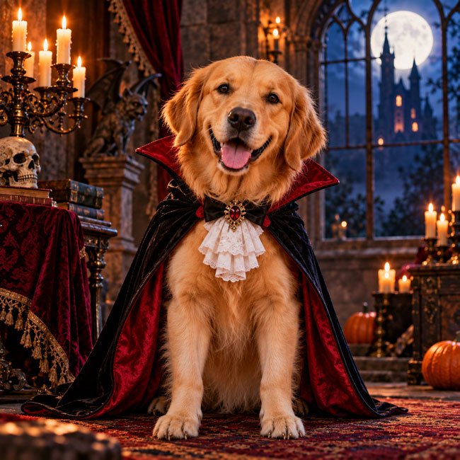 Tiny Vampire Pet Costume